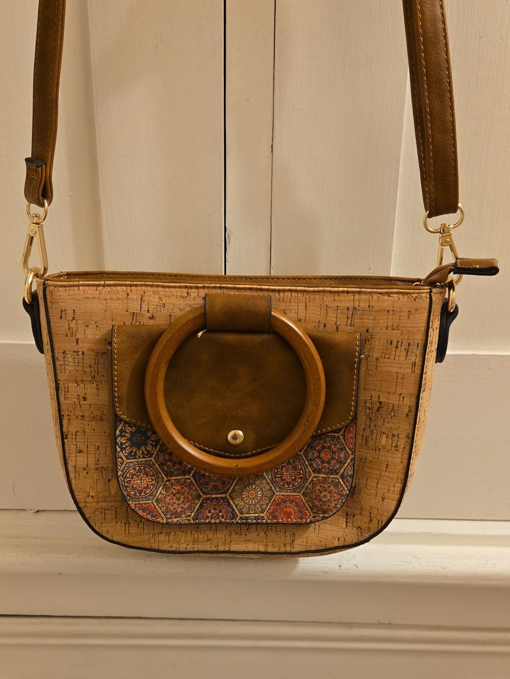Malibu Skye Cork Crossbody Bag